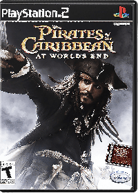 Pirates of the Caribbean At World's End PAL Playstation 2 PAL box art